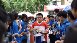 Thí sinh tự tin sau môn thi Ngữ văn