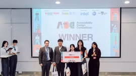 Hai sinh viên Đại học Fulbright Việt Nam phát triển đã giành giải Nhất cuộc thi