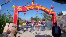 Sôi nổi lễ hội 'Chùa Bà - Cảng thị Nước Mặn' ở Gia Lai