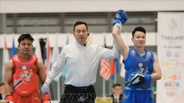 Thu Thủy và Văn Chưởng giành hai HCV cho Wushu Việt Nam