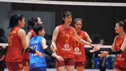 Đội tuyển Việt Nam thắng kịch tính Indonesia tại AVC Cup 2026