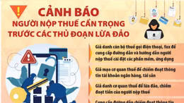 Cảnh báo giả mạo ứng dụng ngành thuế để lừa đảo
