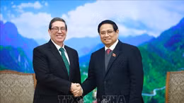 Thủ tướng Phạm Minh Chính tiếp Bộ trưởng Ngoại giao Cuba