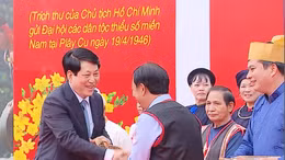 Chủ tịch nước dự Ngày hội 'Sắc xuân trên mọi miền Tổ quốc'