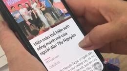 Gương sáng về hiến máu cứu người