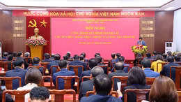 22 tổ chức đảng trực thuộc Đảng ủy Mặt trận Tổ quốc, các đoàn thể Trung ương