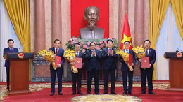 Trao quyết định bổ nhiệm các Phó Thủ tướng và Bộ trưởng nhiệm kỳ 2021 - 2026