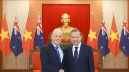 Tổng Bí thư Tô Lâm tiếp Thủ tướng New Zealand