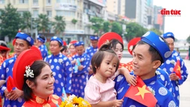 TP Hồ Chí Minh tổ chức lễ cưới tập thể cho 50 cặp đôi công nhân