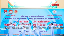 Thế hệ trẻ TP Hồ Chí Minh tiếp lửa truyền thống Nam Bộ kháng chiến