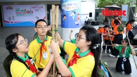 150 đội viên tiêu biểu tham gia Hội thi Chỉ huy Đội giỏi
