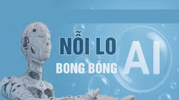 Tin tức TV: Nỗi lo bong bóng AI