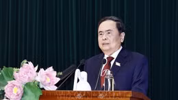 Chủ tịch Quốc hội thăm, làm việc với Kiểm toán Nhà nước