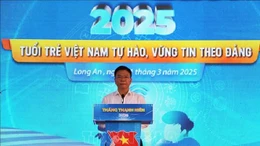 Trung ương Đoàn TNCS Hồ Chí Minh khởi động Tháng Thanh niên tại Long An