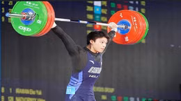 Đội tuyển cử tạ Việt Nam giành huy chương vàng thứ hai tại giải vô địch châu Á 2025