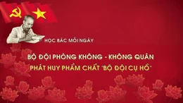 Học Bác mỗi ngày: Bộ đội Phòng không-Không quân phát huy phẩm chất 'Bộ đội Cụ Hồ'