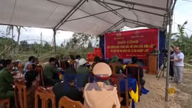 Bộ Công an khởi công 100 ngôi nhà cho vùng bão lũ miền Trung