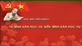 Học Bác mỗi ngày: Từ 'Bình dân học vụ' đến 'Bình dân học vụ số'