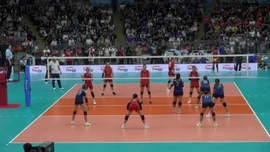 Đội tuyển bóng chuyền nữ Việt Nam đánh mất HCV trong tiếc nuối