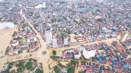 Trận lũ lịch sử tại Thái Nguyên