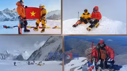 Dấu chân Việt Nam trên các đỉnh núi cao nhất thế giới