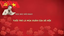 Học Bác mỗi ngày: Tuổi trẻ là mùa xuân của xã hội