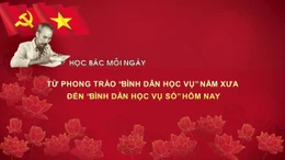 Học Bác mỗi ngày: Phong trào 'Bình dân học vụ' năm xưa đến 'Bình dân học vụ số' hôm nay