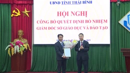 Ông Nguyễn Ngọc Hà làm Giám đốc Sở Giáo dục và Đào tạo tỉnh Thái Bình