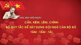 Học Bác mỗi ngày: Cần, Kiệm, Liêm, Chính - bộ quy tắc để xây dựng đội ngũ cán bộ đủ tâm - tầm - tài