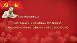 Học Bác mỗi ngày: Nhiều đại biểu là người dân tộc thiểu số - tăng cường tính đại diện, toàn diện của Quốc hội
