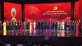 Tuyên dương Bí thư Chi bộ xuất sắc và trao Giải Búa liềm Vàng