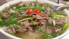 Phở bò lọt Top 100 món ăn ngon nhất thế giới