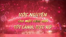 Thông điệp lịch sử: Ước nguyện cho một năm mới tốt lành, rực rỡ 