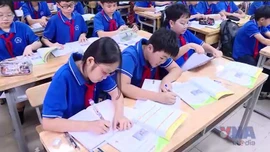Những tiết học đầu tiên năm học mới 