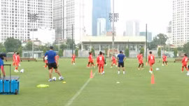 Đội tuyển nữ Việt Nam rèn thể lực trước chuyến tập huấn tại Nhật Bản 