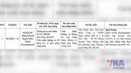 Bộ Y tế truy tìm nguồn gốc thuốc giả NEXIUM® 40mg 