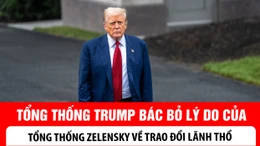 Tổng thống Trump bác bỏ lý do của ông Zelensky về trao đổi lãnh thổ