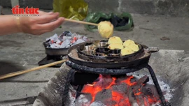 Bánh thuẫn thơm lừng bên bếp lửa người Quảng Đắk Lắk mỗi độ Xuân về