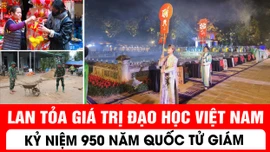 Lan tỏa giá trị Đạo học Việt Nam kỷ niệm 950 năm Quốc Tử Giám