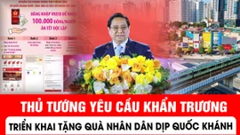 Thủ tướng yêu cầu khẩn trương triển khai tặng quà nhân dân dịp Quốc khánh