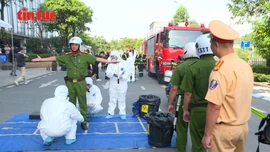 Diễn tập ứng phó sự cố bức xạ và hạt nhân tăng cường phối hợp liên ngành