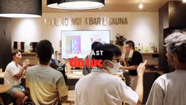 Góc lạ thế giới: Độc đáo phòng xông hơi kèm nơi làm việc tại Nhật Bản