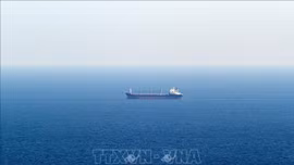 Tàu hàng đầu tiên rời cảng Chornomorsk sau khi thỏa thuận ngũ cốc Biển Đen hết hiệu lực