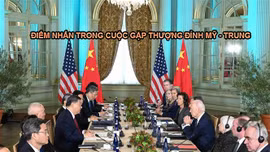Hội đàm giữa Chủ tịch Trung Quốc Tập Cận Bình và Tổng thống Mỹ Joe Biden.