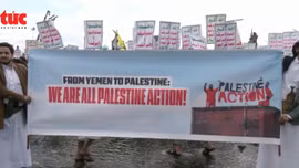 Hàng ngàn người Yemen biểu tình phản đối Israel tấn công vào Dải Gaza, Liban