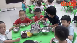 Trường mầm non nỗ lực giữ bữa ăn an toàn cho trẻ