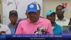 Siêu bão Dorian khiến 5 người thiệt mạng tại Bahamas