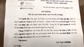 Nhiều phụ huynh bị lừa tiền vì cuộc gọi con cấp cứu