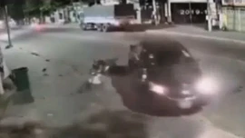 Người lái xe máy tử vong do phóng nhanh đâm vào xe bán tải