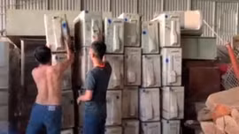 Phát hiện kho trung chuyển hàng lậu từ Campuchia